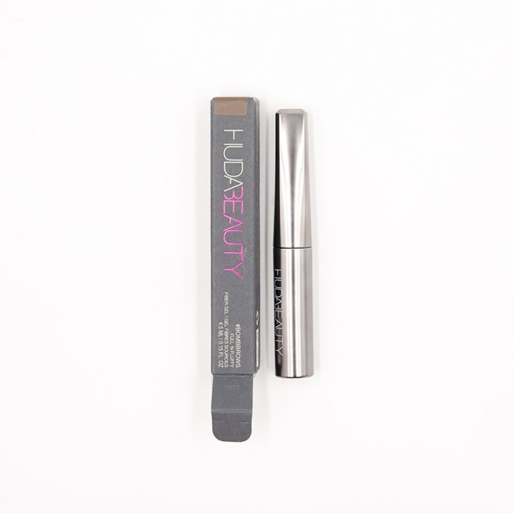 Huda Beauty - #BOMBBROWS Full 'n‎ Fluffy Fiber Gel - 5 Medium Brown